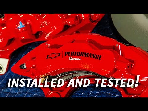 Chevrolet Performance Brembo Brakes Installed & Tested