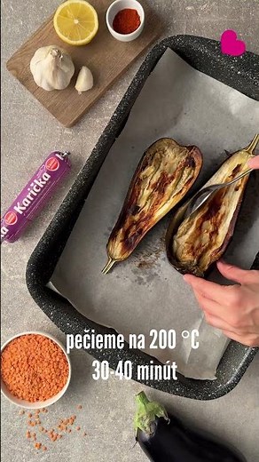Baklažánovo-šošovicová nátierka