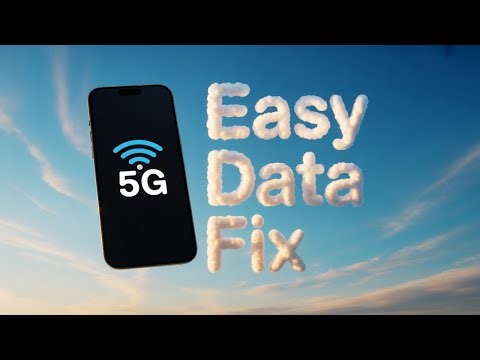 How to fix mobile data not working