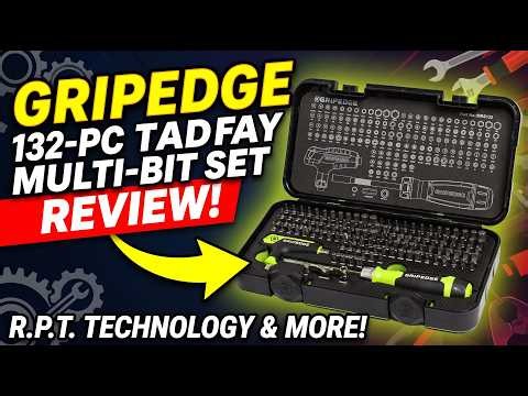 Best Bit Set for Stripped Screws? GRIPEDGE Review