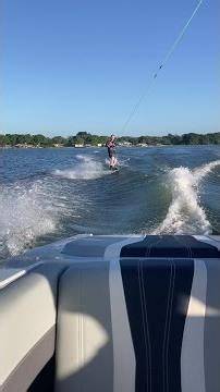 He's Still Got It! Shredding on a $250,000 Malibu Boat
