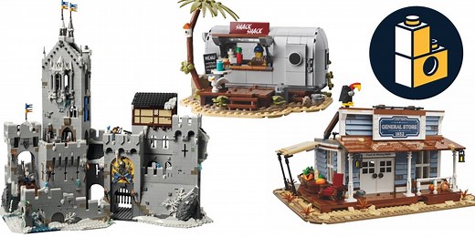 Pre-orders for five of LEGO's BrickLink Designer Program Series 1 set are now open