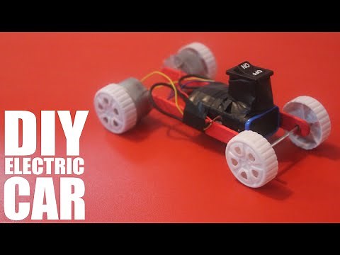 How to make a battery powered toy car - DIY Electric Car