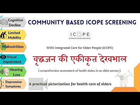 Community-Based ICOPE (Integrated Care for Older People) Screening