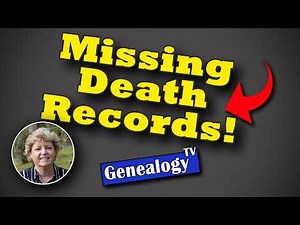 Death Records You May Have Overlooked for Family History Research (Genealogy Research Tips)
