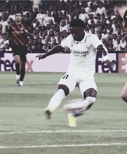 RUN IT BACK #realmadrid #vinijr #championsleague #vinigoaltoday#realmadridvsmancity