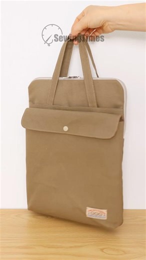 DIY Laptop Tote Bag - check the original video https://youtu.be/DhS7gslde2w