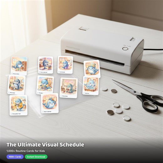 1000+ Visual Schedule Cards for Kids | Daily Routine Printable Toddler Autism ADHD Preschool - Etsy
