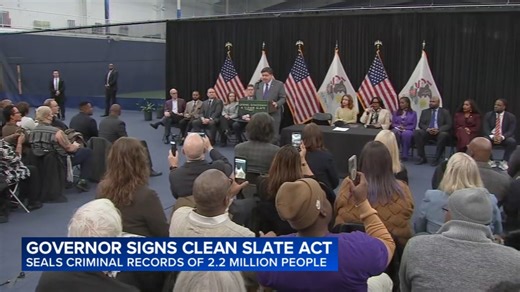 Illinois 'Clean Slate' law allows automatic sealing of nonviolent criminal records