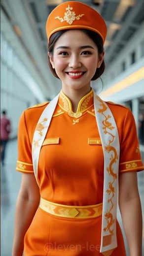 South Asia’s Most Alluring Flight Attendants – Who Stands Out? ✈️🌺part 3 #flightattendant #fashion