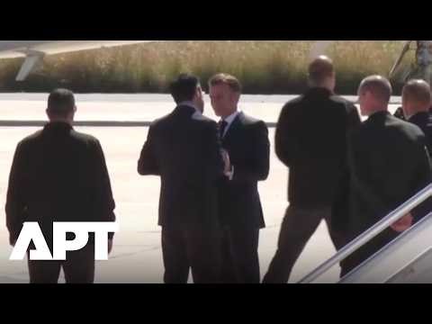 WATCH: French President Macron Arrives in Cyprus for Talks With Greek, Cypriot Leaders | APT