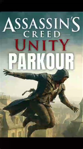 Best AC Unity Parkour Moments 🔥| #shorts