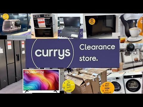 Curry’s Clearance Store 2025. Best Electronic Shop in Manchester UK.