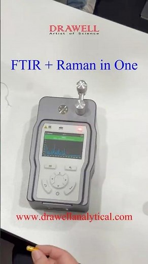 2 In One FTIR + Raman Spectrometer Portable | Real Testing Demo & Applications