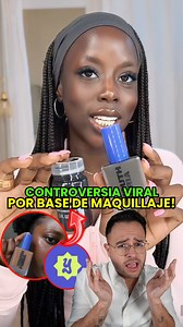 6.9M views · 10K reactions | Controversia viral por esta base de maquillaje! La empresa Youthforia esta siendo cancelada en las redes por su base negra! El tono 600 que esta generando debate #maquillaje #Youthforia #noticias | Candres Peredo | Facebook