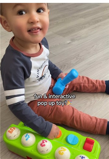 Pop Up Animals Toy🎉 ~5 cute animal characters capture babies' attention and encourages exploration. ~improve number and color recognition with its bright and engaging design. ~5 buttons for different actions and 3 game modes, promoting fine motor skills. #toy #play #fun #toddlersoftiktok #fyp