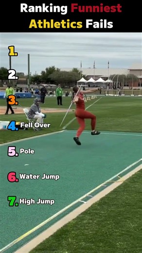 Ranking the MOST HILARIOUS Athletics Fails