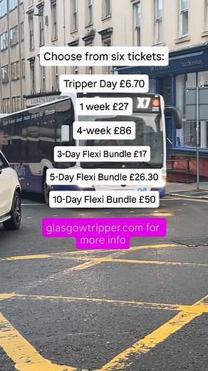 We’ve got a Tripper ticket to suit your travel plans. #ChooseBus #ChooseTripper #ChoosePublicTransport | GlasgowTripper