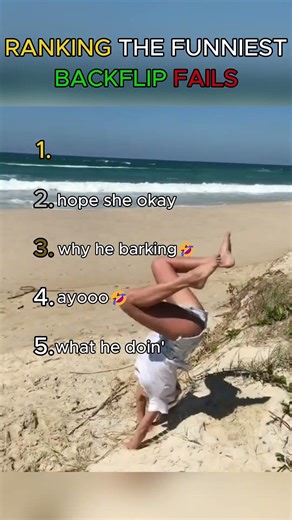 Ranking The Funniest BACKFLIP Fails🤣