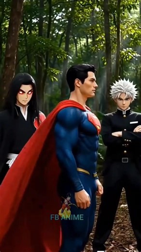 DC key Super man vs all amine fight 😱who is win 😱⚡