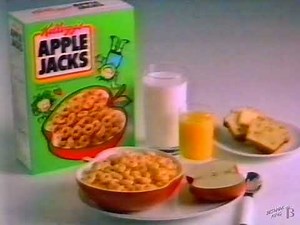 Kellogg's Apple Jacks Cereal Commercial 1988