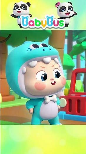 7 em ngoan đang đẩy chiếc xe lên #yesneo #shorts #youtubeshorts #babybus #babybusnhacthieunhi