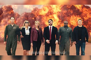 Texas campaign ad or Hollywood action movie trailer? You decide