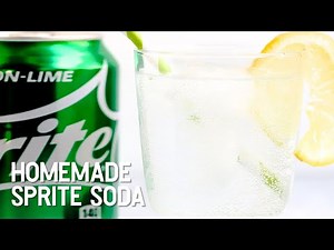 Homemade Sprite Soda