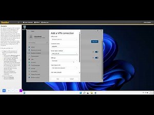 TestOut PC Pro 8.4.4 Configure a VPN Connection