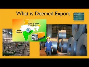 What is Deemed Export