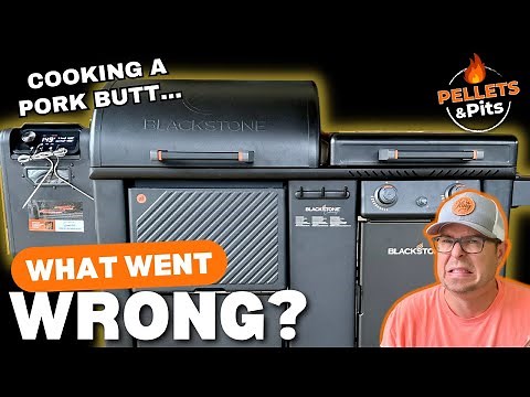Pulled Pork -- Blackstone Pellet Grill Griddle Combo