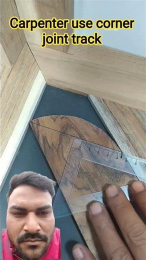 Carpenter use corner joint tips