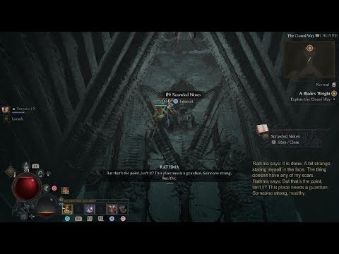 Diablo 4 Lord of Hatred - A blade's weight - Rathma's puzzle