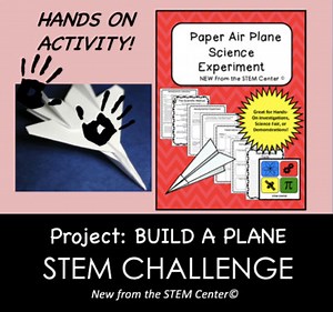 STEM CHALLENGE: Physics Experiment - MAKE A PLANE - Distance Learning Friendly