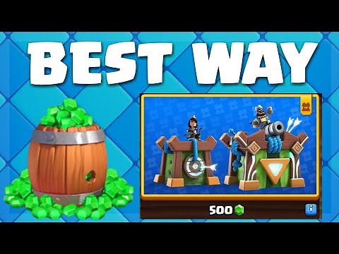 Best Way to Use Gems in Clash Royale