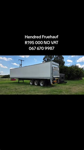 2012 Henred Fruehauf Volume Body Trailer for Sale