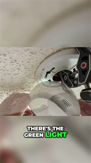 Smoke Detector Hack: Easy Install & Battery Activation! #shorts