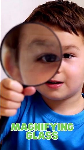 How to use a magnifying glass | Great for Kids #kidslearning #toddlers #magnifyingglass