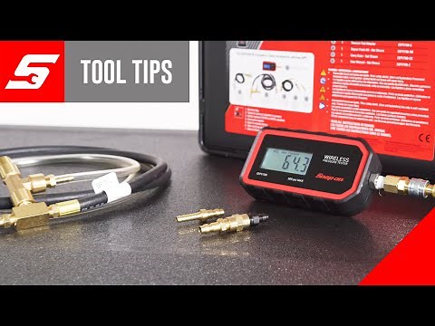 Snap-on Wireless Pressure Tester | Snap-on Tool Tips