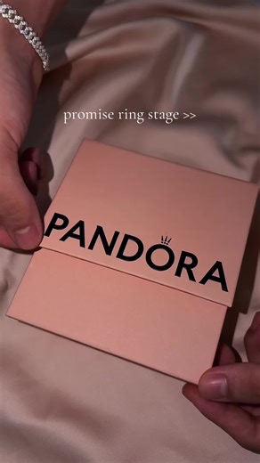 i love my baby ✨🌸 Available on our site 🤍 #peachblossom #promisering #ring #jewelry #engagementring