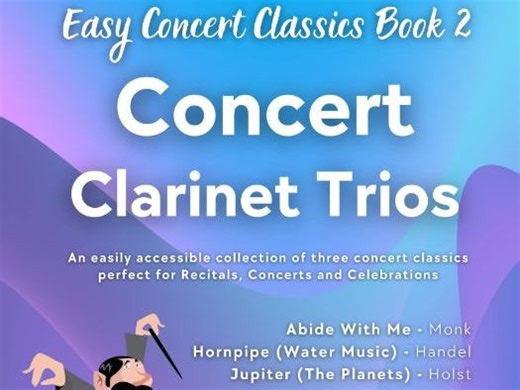 Easy Concert Classics Book 2 (Clarinet Trio) | Teaching Resources