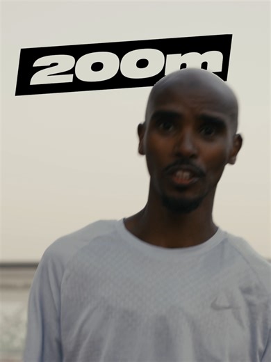 200m Running Challenge: Amani's Head Start