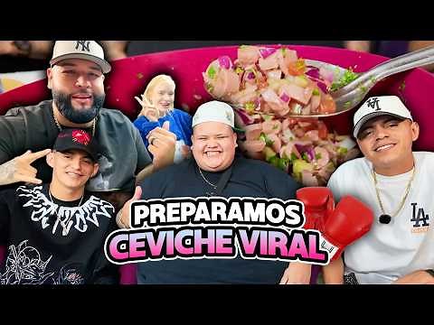 We cooked the famous Winnie the Pooh CEVICHE 🤤 with AIRAM PAEZ and 8Uno 😎 - La Marraniza