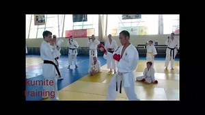 ... Travail technique de kumite par l'ancien champion du monde - 65 kg , japonais americain , : George Kotaka kumite training | Kumite Training