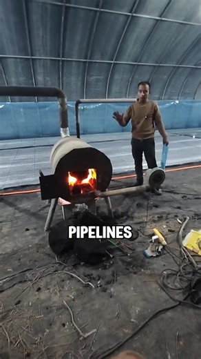Why are the chinese burning fire inside pipelines | Willow Gale
