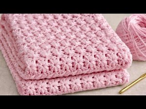 Amazing! Viral Crochet Stitch Tutorial! So Easy & Beautiful, Perfect for Beginners