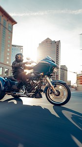 Road Glide styling with the confidence of three wheels.​ 2023 Road Glide 3 ➡️ https://www.h-d.com/RoadGlide3 | Harley-Davidson