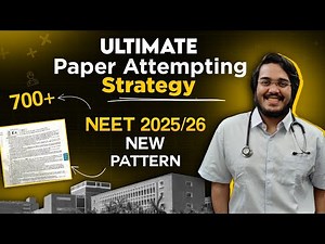 NEW NEET PATTERN Paper Attempting Secrets 🤫 from AIIMS Topper Dr Aman Tilak | for NEET 2025 & 2026