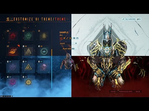 WARFRAME - How To Customize Your UI