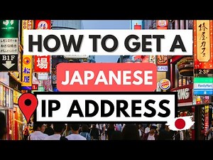 JAPANESE IP ADDRESS 🇯🇵📍 How to get an IP address in Japan from anywhere ✅ [Tutorial]